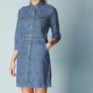 Boden Denim Shirtdress